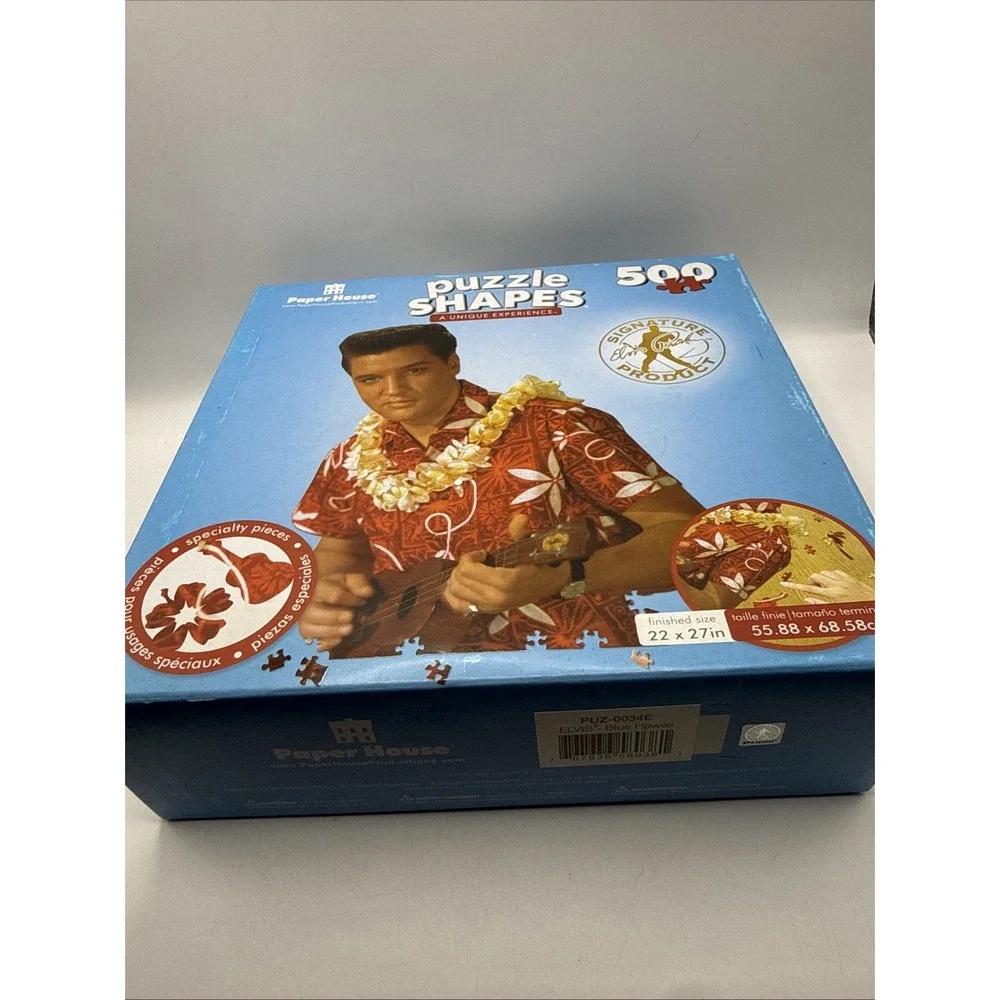 Elvis Presley Blue Hawaii Jigsaw Puzzle 500 Piece Signature Product 27